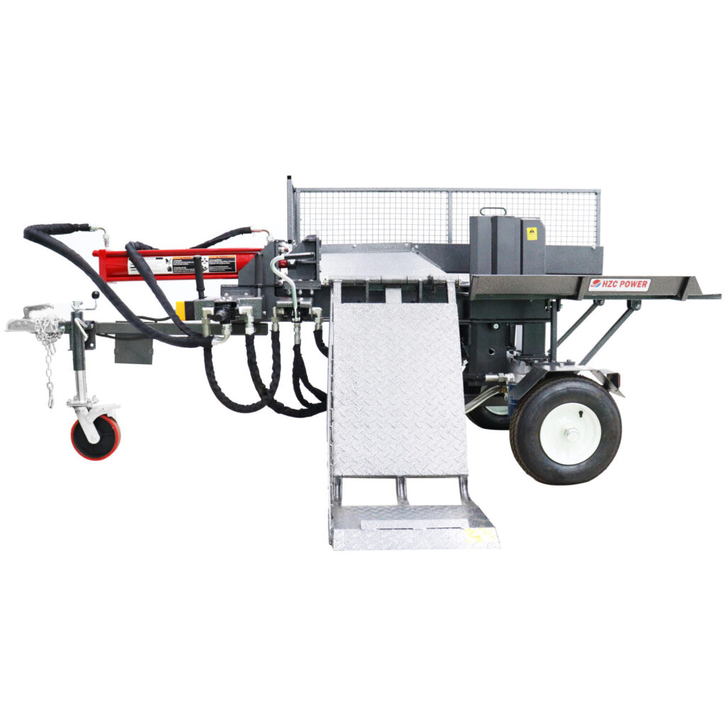 Vedklyv HS30999E – 30 ton, bensin, elstart, justerbar höjd