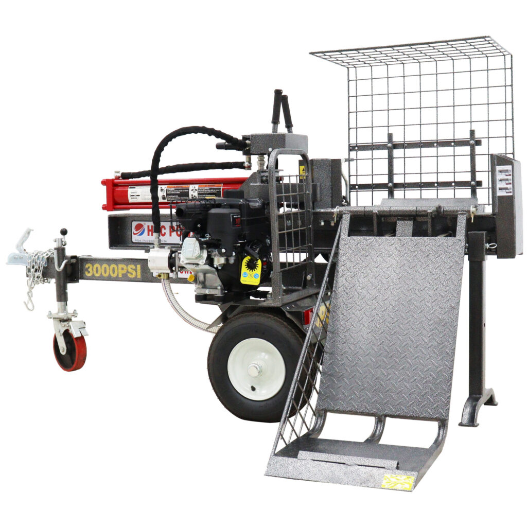Vedklyv HS30290H – 30 ton, bensin, elstart & stocklyft