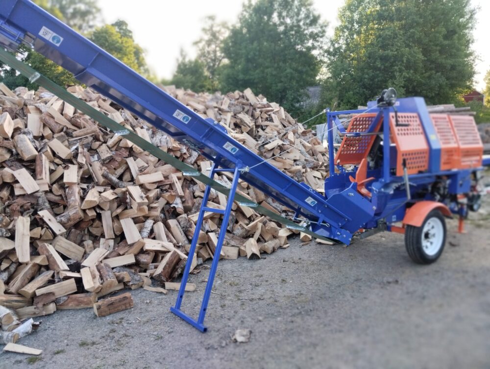 Helhydraulisk vedprocessor på 20T