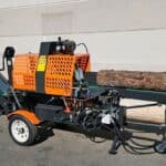 Vedmaskin som du styr med Joystick. 20 Ton