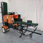 Såhär ser maskinen ut med utmatningen hopfälld