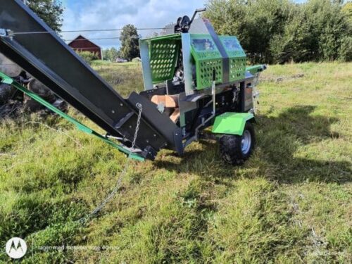 Vedklyv Bison 37 Ton Med Boxwedge - Proffsmodell