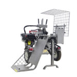 en maskin på hjul med vit bakgrund