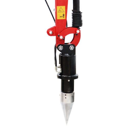 Skruvklyv för minigrävare