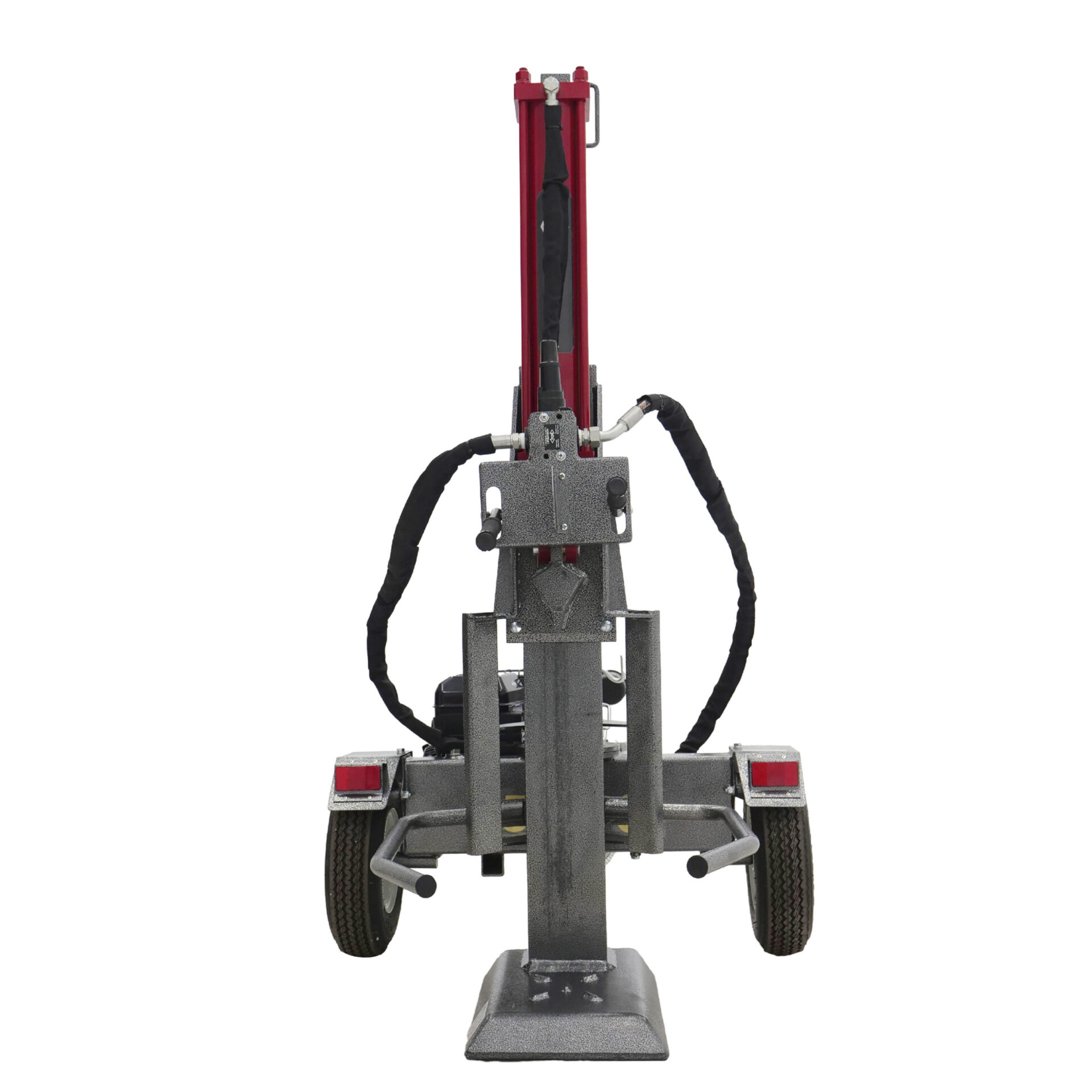 en maskin på hjul med vit bakgrund