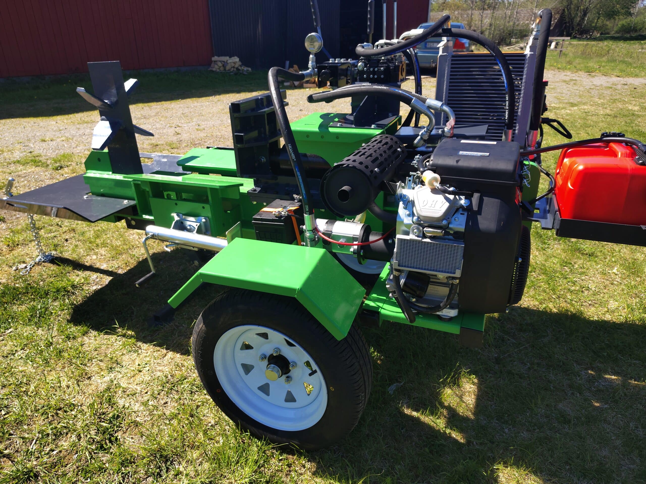 Vedklyv Bison 37 Ton Med Boxwedge - Proffsmodell