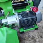 Vedklyven kan köpas med trefas elmotor på 11kw