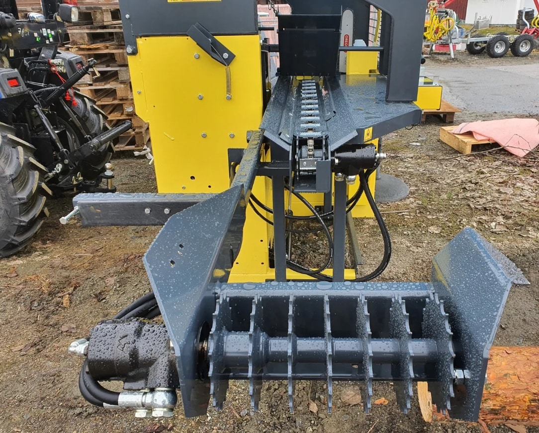 Drivningen till inmatningen