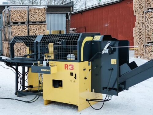 Hydraulisk vedprocessor från Finska Regon