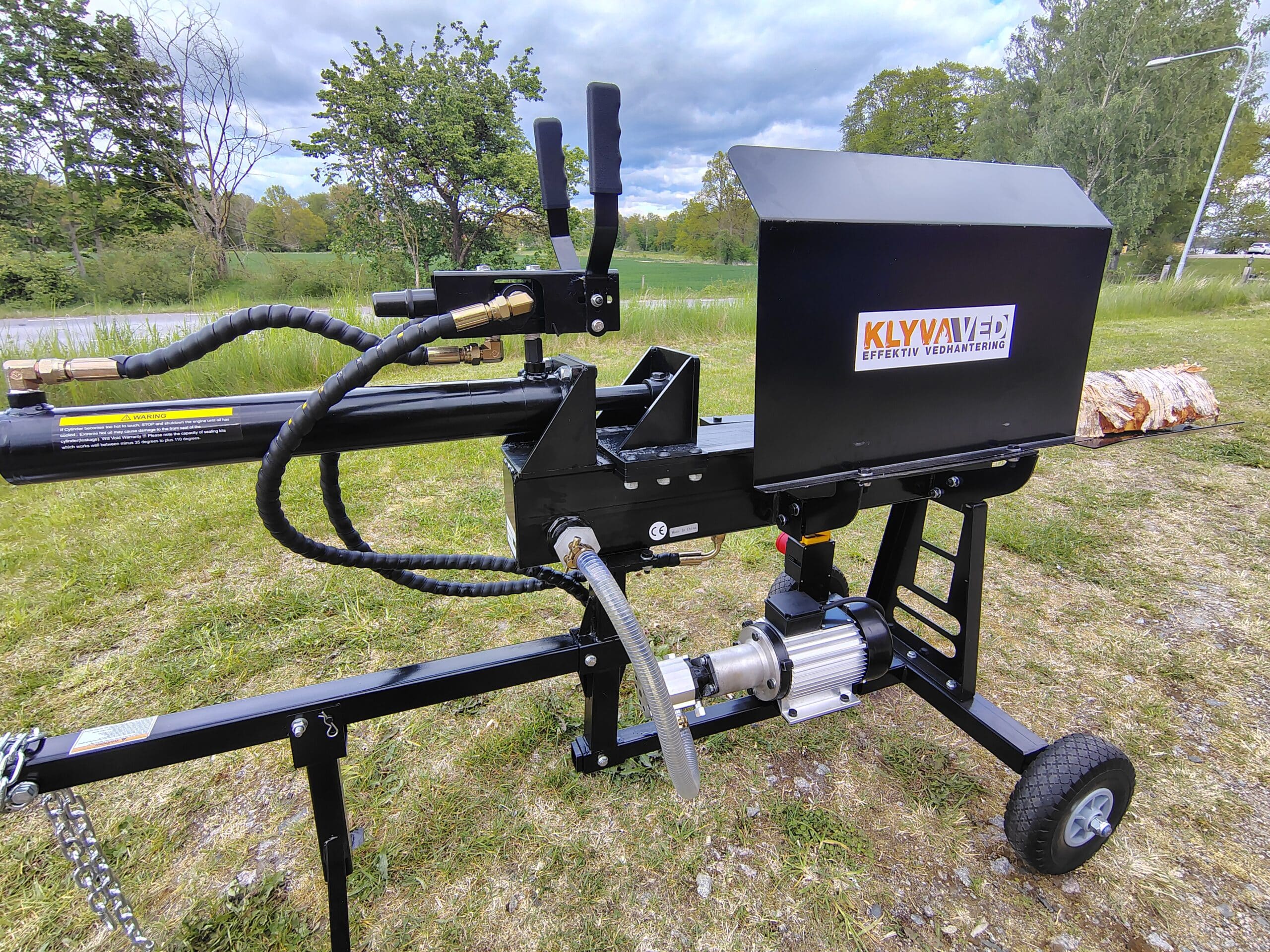 12 Tons hydraulisk vedklyv VK12